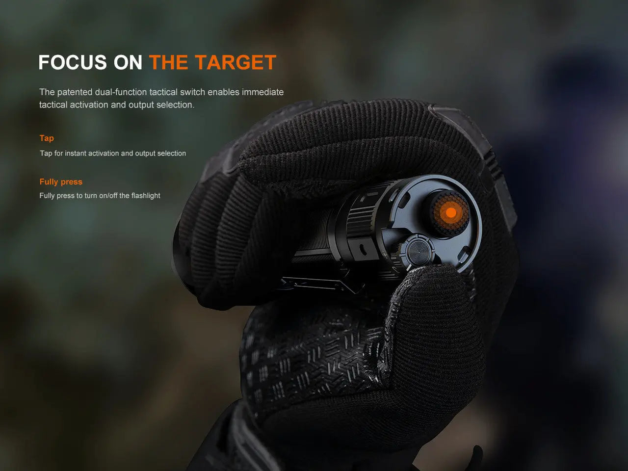 Fenix 3200 Lumen Tactical and Duty Flashlight - F FX-TK22R Fenix