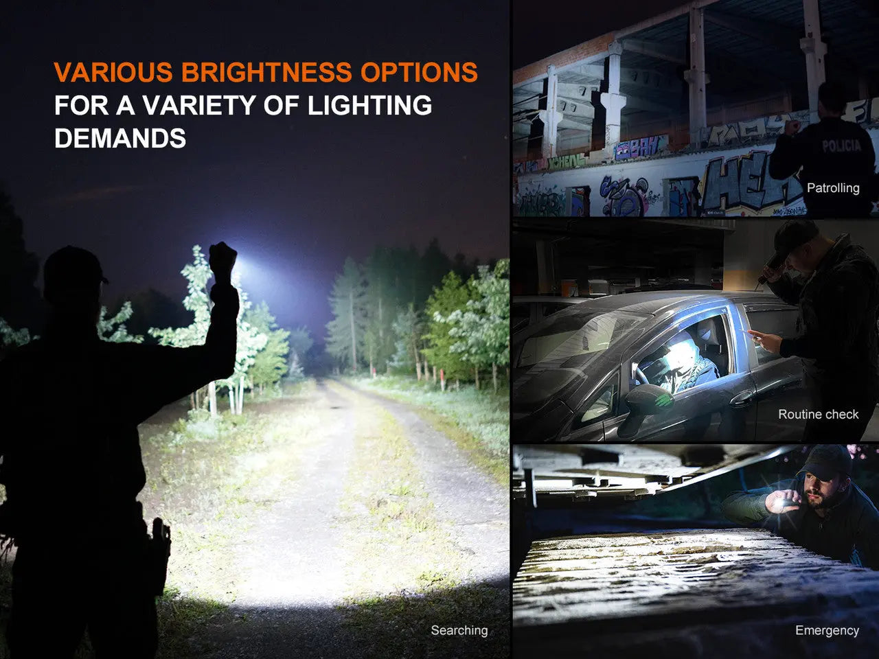 Fenix 3200 Lumen Tactical and Duty Flashlight - F FX-TK22R Fenix
