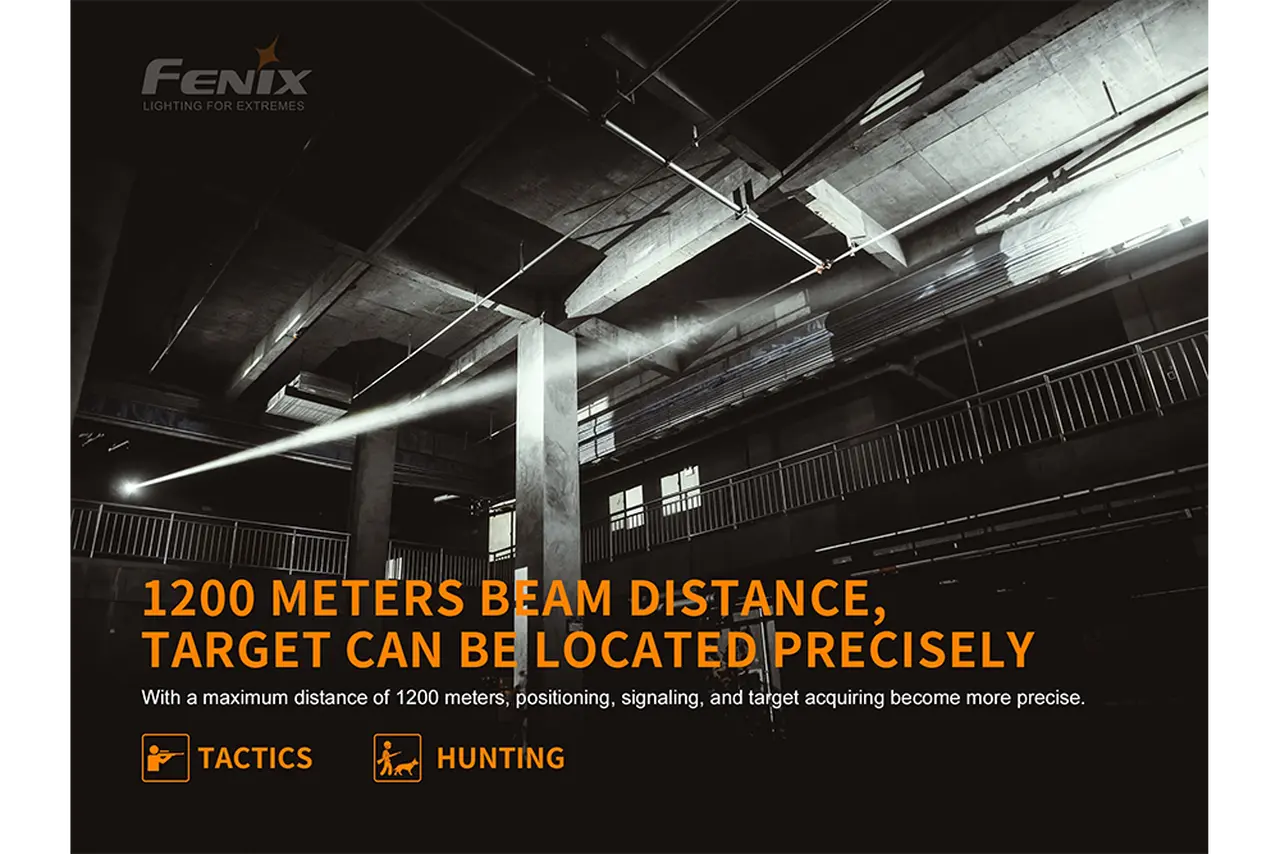 Fenix 3900 Foot Throw White Laser Flashlight - F FX-TK30 Fenix