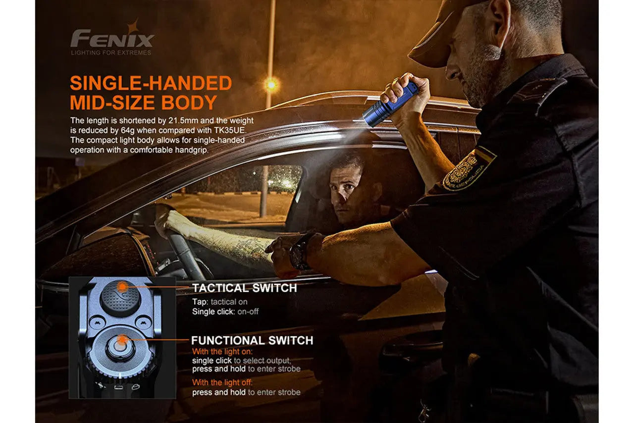 Fenix 5000 Lumen V2.0 Tactical Flashlight - F FX-TK35UEV2 Fenix