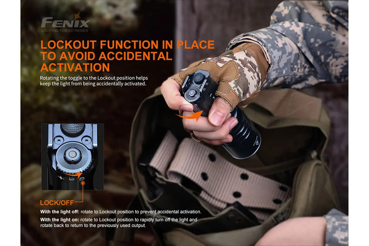 Fenix 5000 Lumen V2.0 Tactical Flashlight - F FX-TK35UEV2 Fenix
