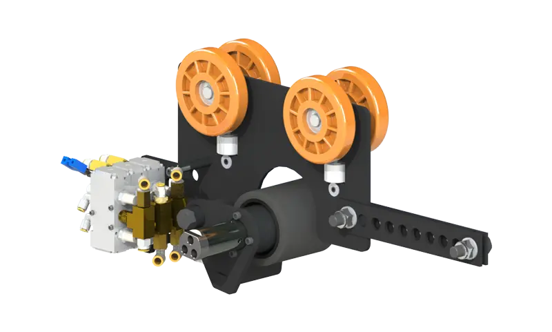 Knight Global Air Tractors for RAD7510 Series Rail, Capacity 750 lbs - KG TRA2500-7510 Knight Global