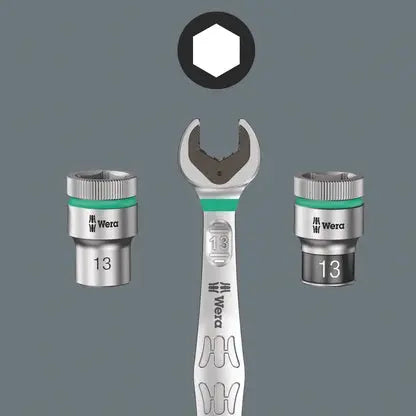 Wera Set of 4 6005 Joker Double Open End Wrench - WE 05020314001 