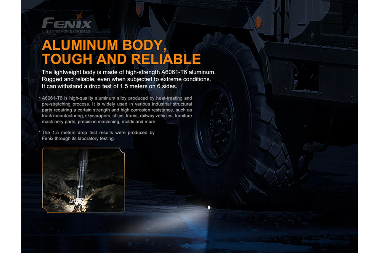 Fenix 3100 Lumen Tactical Flashlight - F FX-TK16V2 Fenix