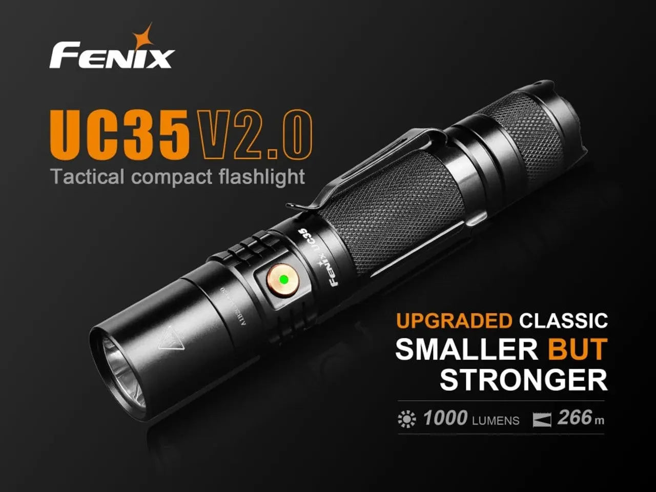 Fenix 1000 Lumen Rechargeable Flashlight - F FX-UC35V2.0 Fenix