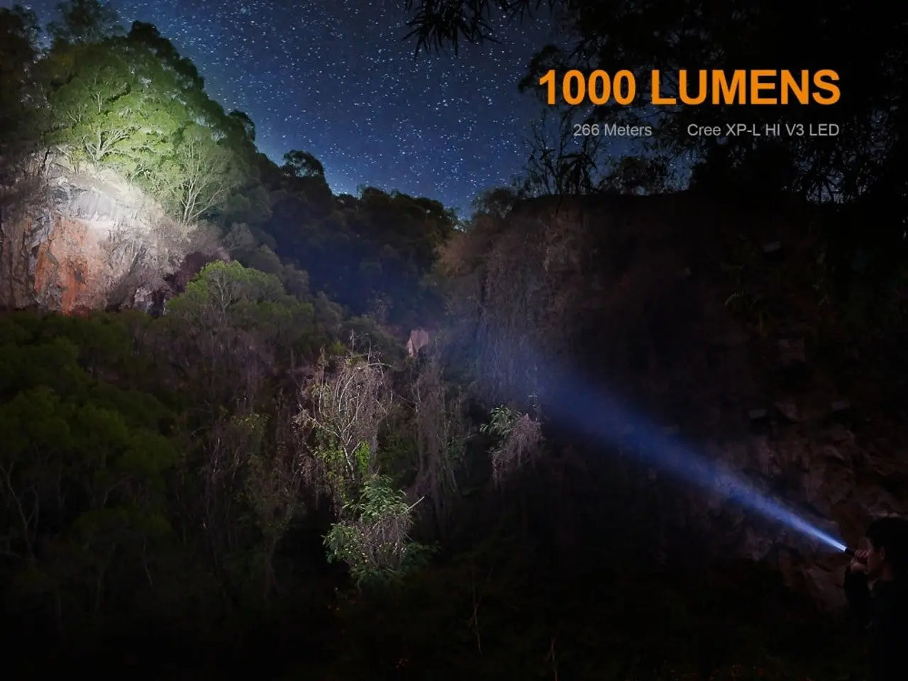 Fenix 1000 Lumen Rechargeable Flashlight - F FX-UC35V2.0 Fenix