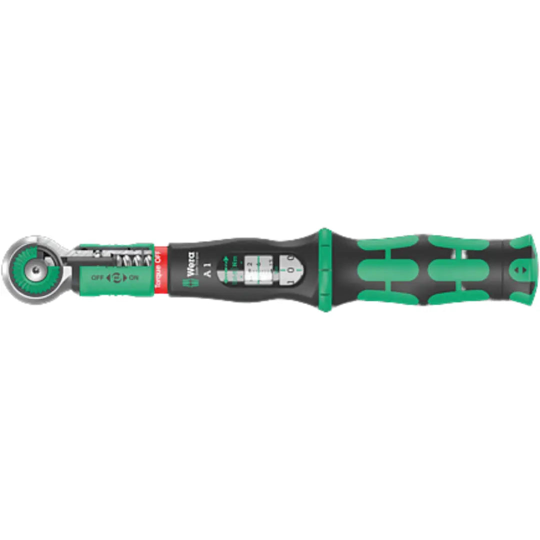 WERA Safe-Torque A 1 torque wrench with 1/4" square head drive, 2-12 Nm 05075800001 Wera