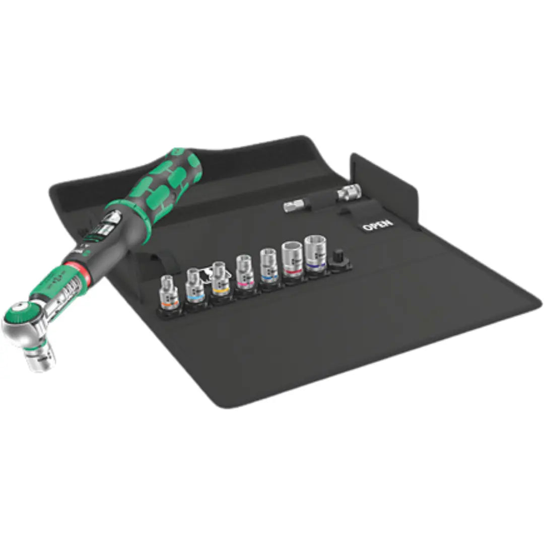 WERA Safe-Torque A 1 Imperial Set 1, 1/4" square head drive, 2-12 Nm, 10 pieces 05075831001 Wera