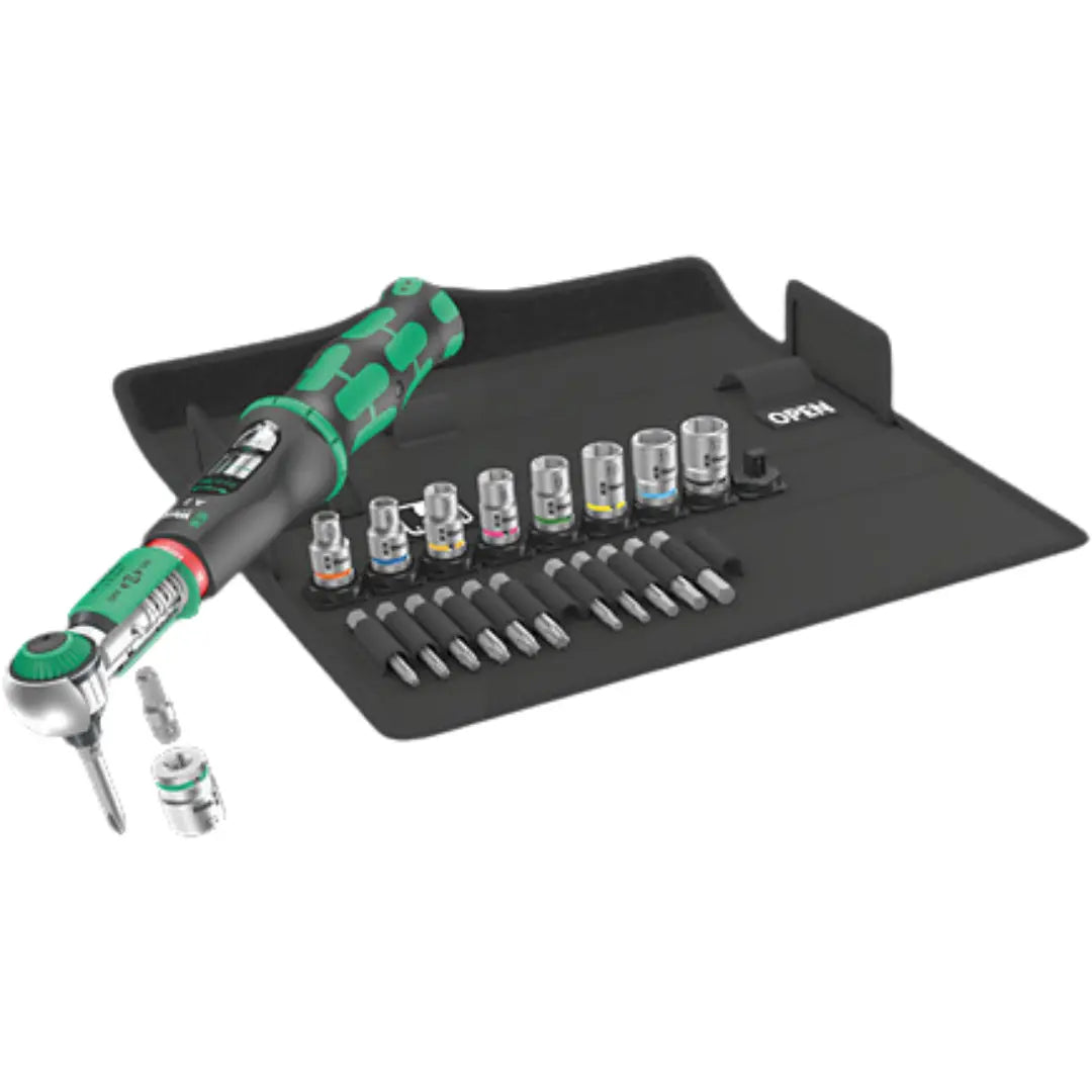 WERA Safe-Torque A 2 Set 1, 1/4" hexagonal, 2-12 Nm, 23 pieces 05075832001 Wera