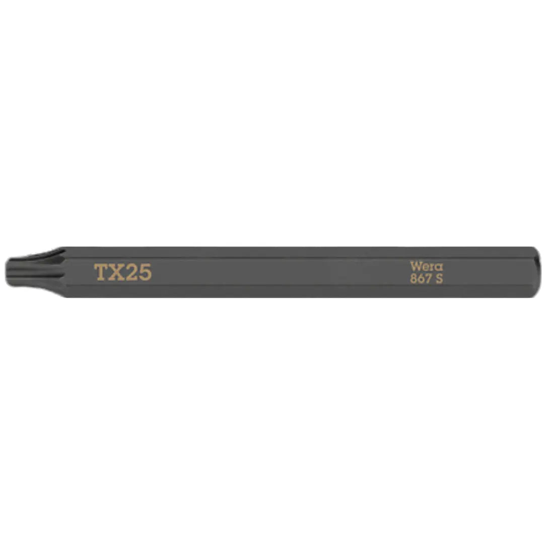 WERA 867 S TORX® 25 bit for impact screwdrivers 05018168001 Wera