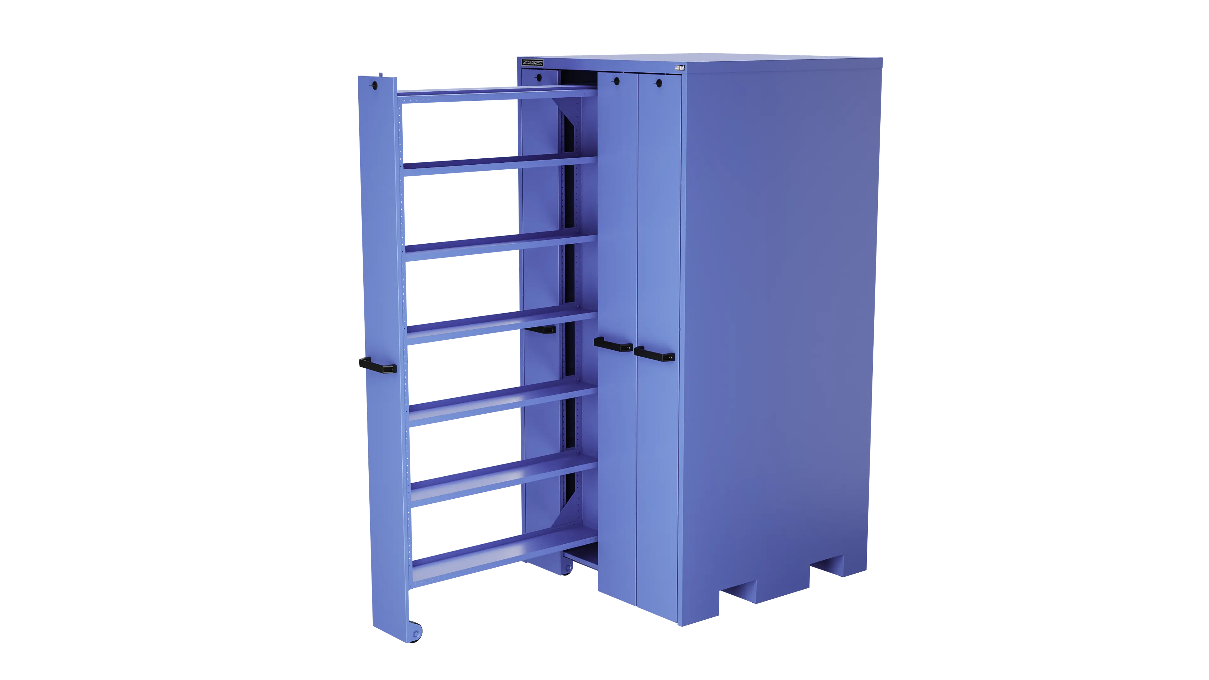 Champion Tool 4-Drawer Vertical Storage Cabinet with 5 Standard Shelves Per Drawer, 40 W x 84 H x 41 D in - CM VSC05 Champion Tool Storage