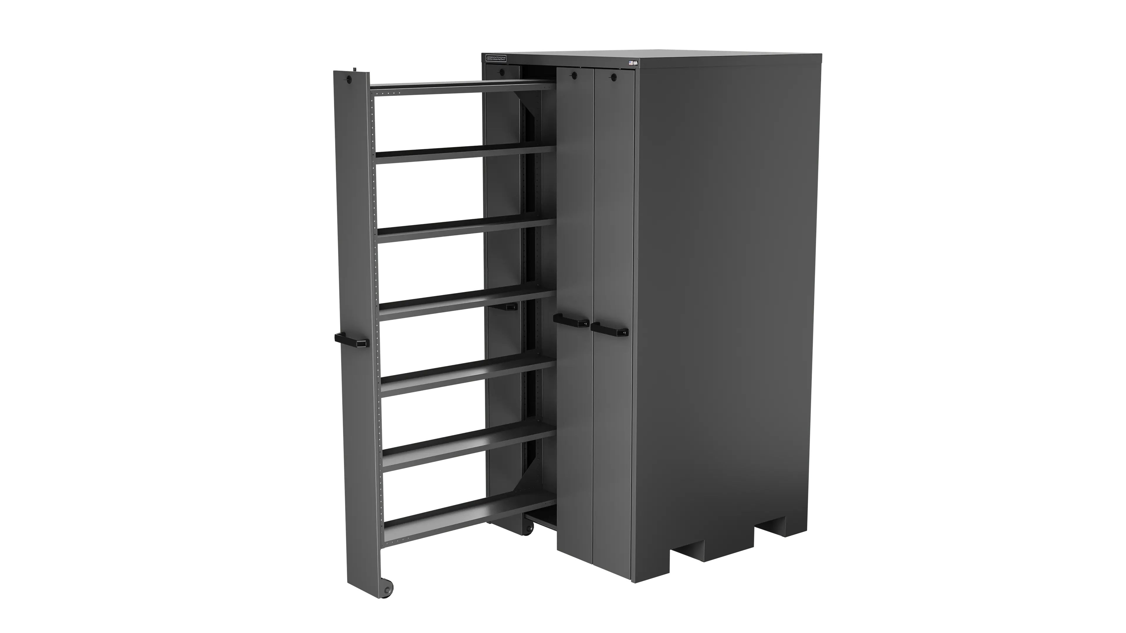 Champion Tool 4-Drawer Vertical Storage Cabinet with 5 Standard Shelves Per Drawer, 40 W x 84 H x 41 D in - CM VSC05 Champion Tool Storage