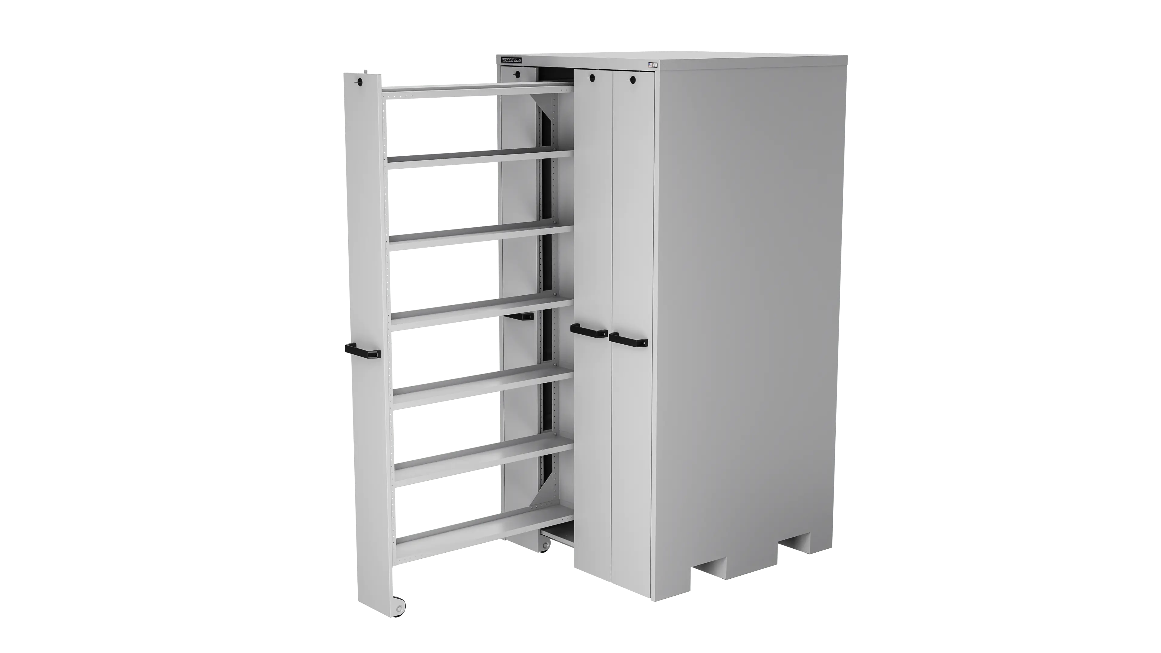 Champion Tool 4-Drawer Vertical Storage Cabinet with 5 Standard Shelves Per Drawer, 40 W x 84 H x 41 D in - CM VSC05 Champion Tool Storage
