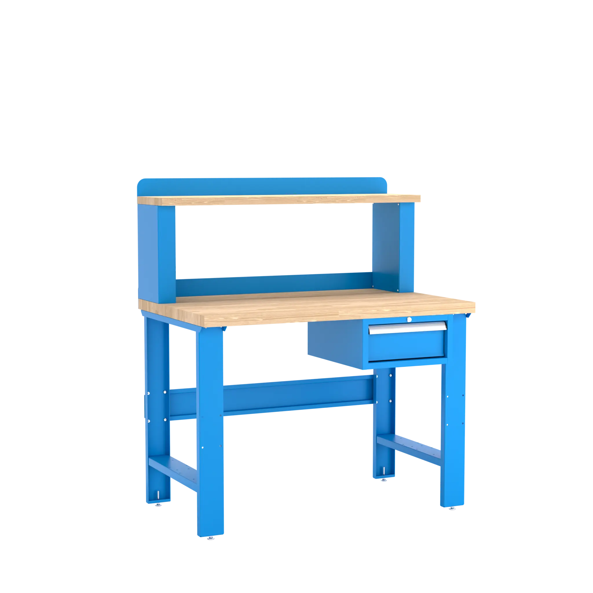 Champion Tool 12 Riser Single Drawer Workbench, 48 W x 35-1/4 H x 30 D in - CM WB101-B4830 Champion Tool Storage