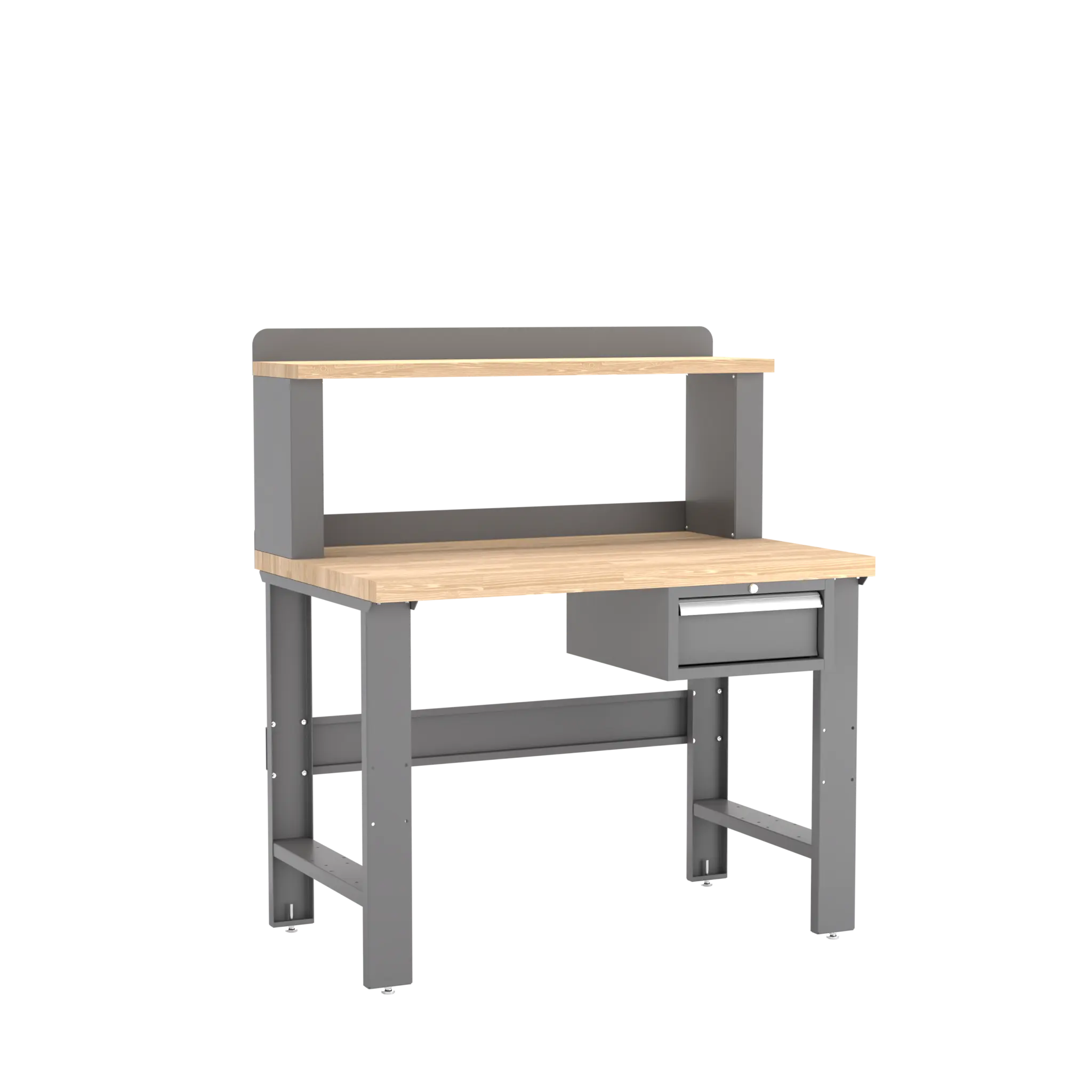 Champion Tool 12 Riser Single Drawer Workbench, 48 W x 35-1/4 H x 30 D in - CM WB101-B4830 Champion Tool Storage