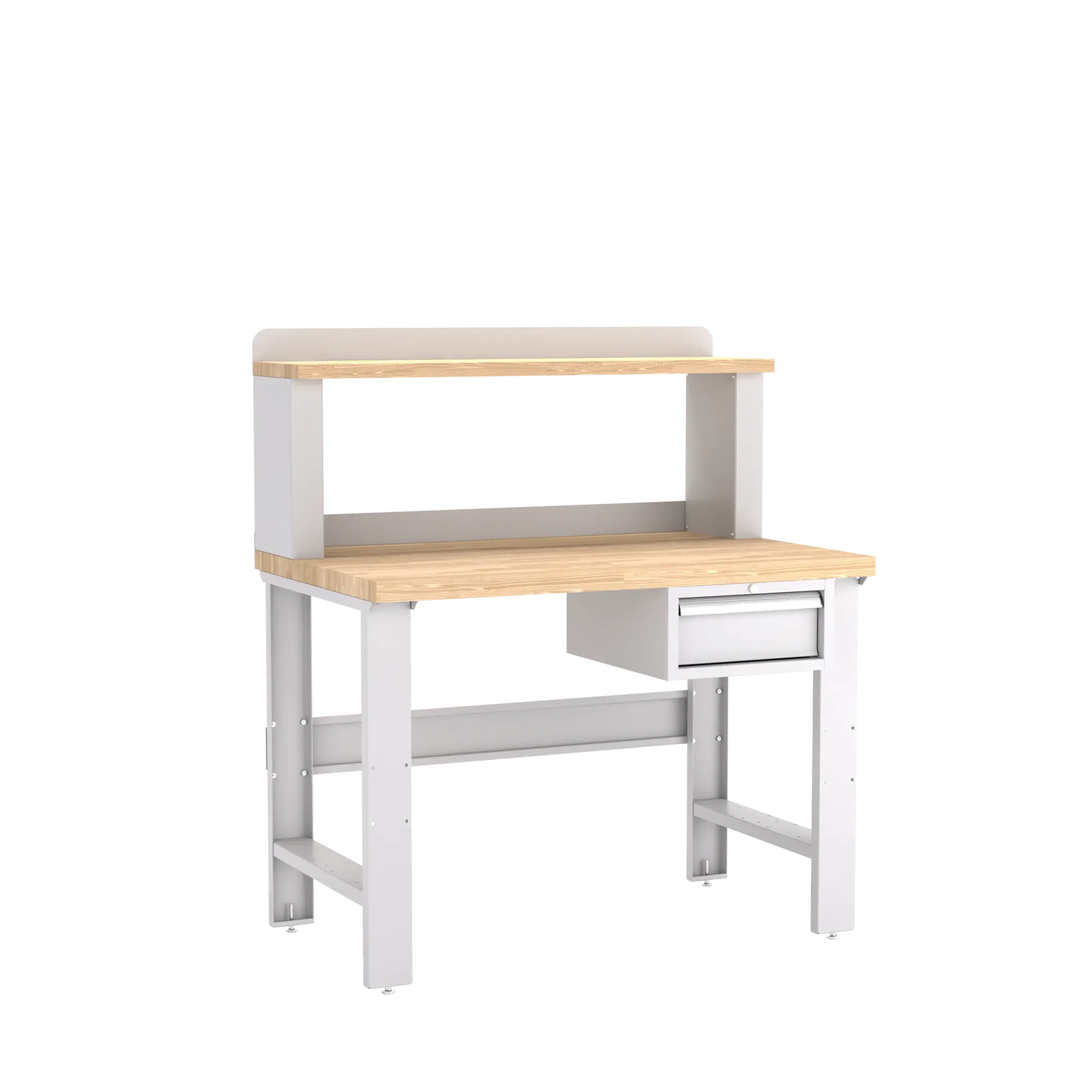 Champion Tool 12 Riser Single Drawer Workbench, 48 W x 35-1/4 H x 30 D in - CM WB101-B4830 Champion Tool Storage