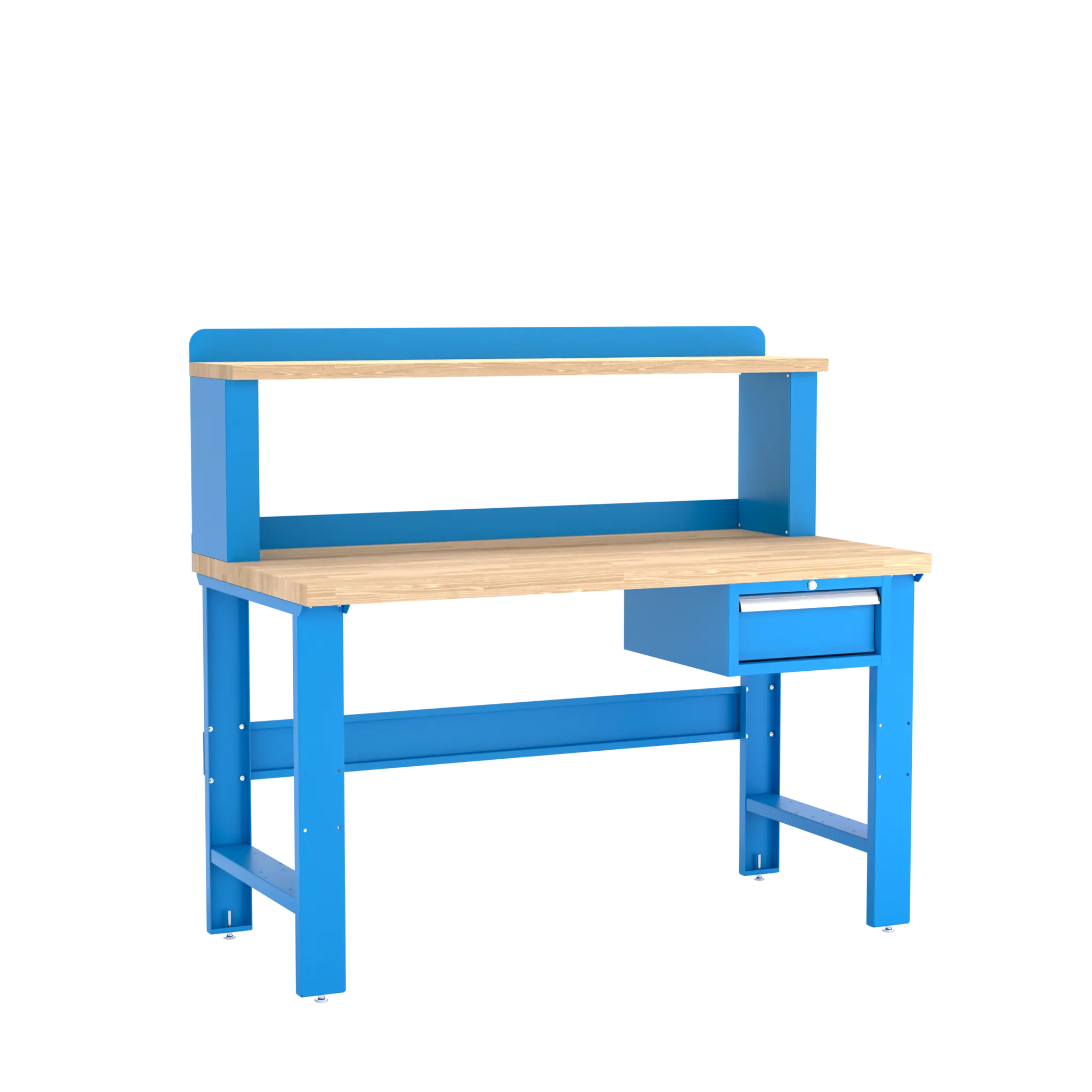 Champion Tool 12 Riser Single Drawer Workbench, 60 W x 35-1/4 H x 30 D in - CM WB101-B6030 Champion Tool Storage
