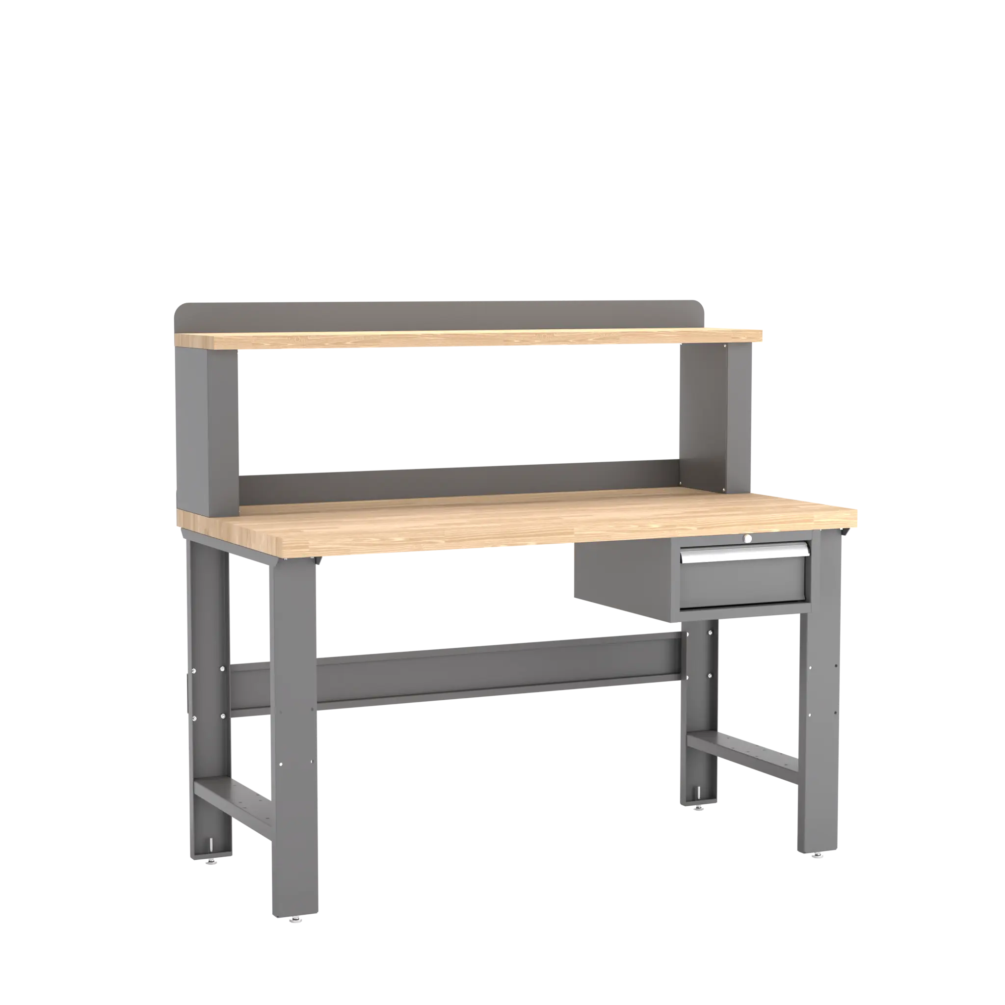 Champion Tool 12 Riser Single Drawer Workbench, 60 W x 35-1/4 H x 30 D in - CM WB101-B6030 Champion Tool Storage