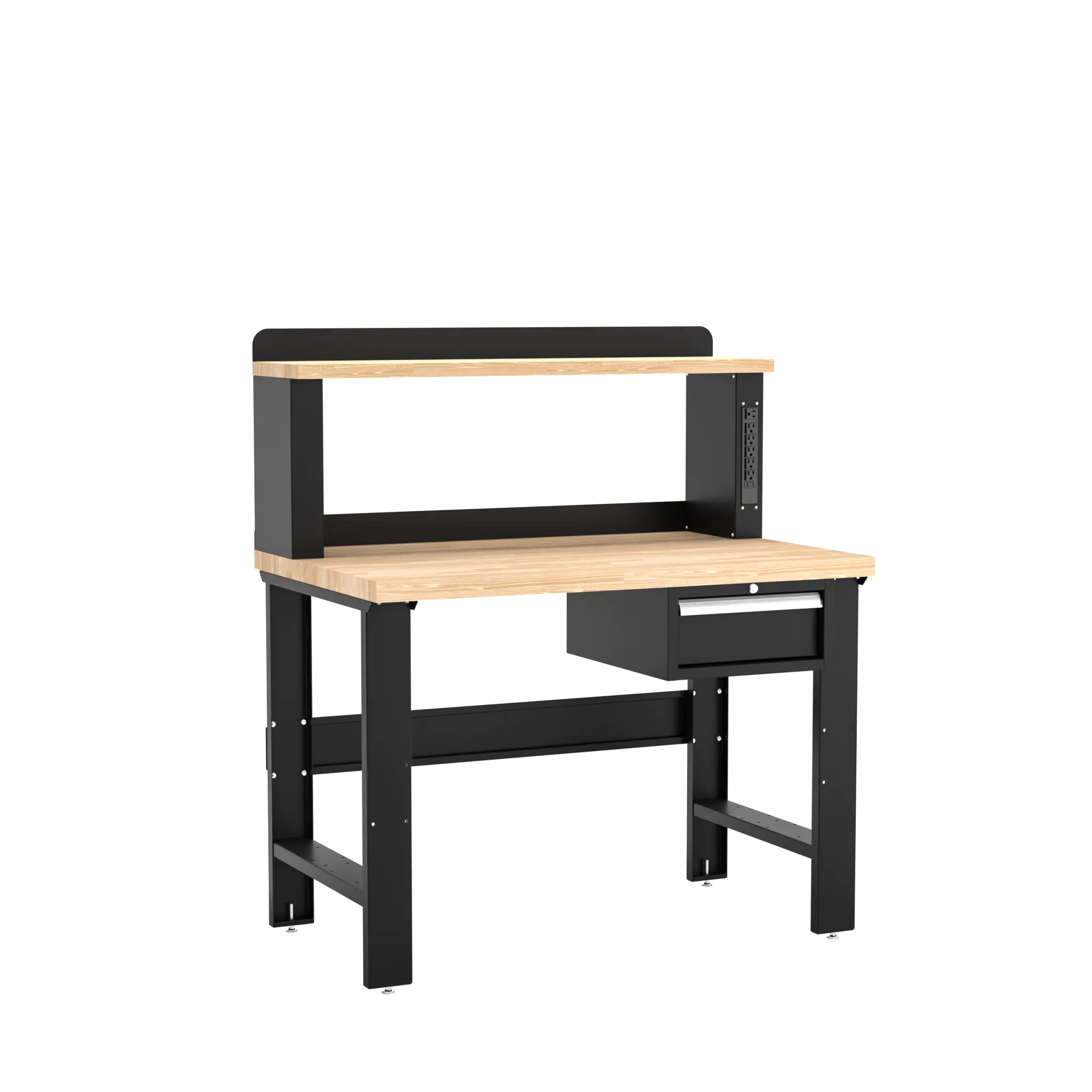 Champion Tool 12 Power Riser Single Drawer Workbench, 48 W x 35-1/4 H x 30 D in - CM WB102-B4830 Champion Tool Storage