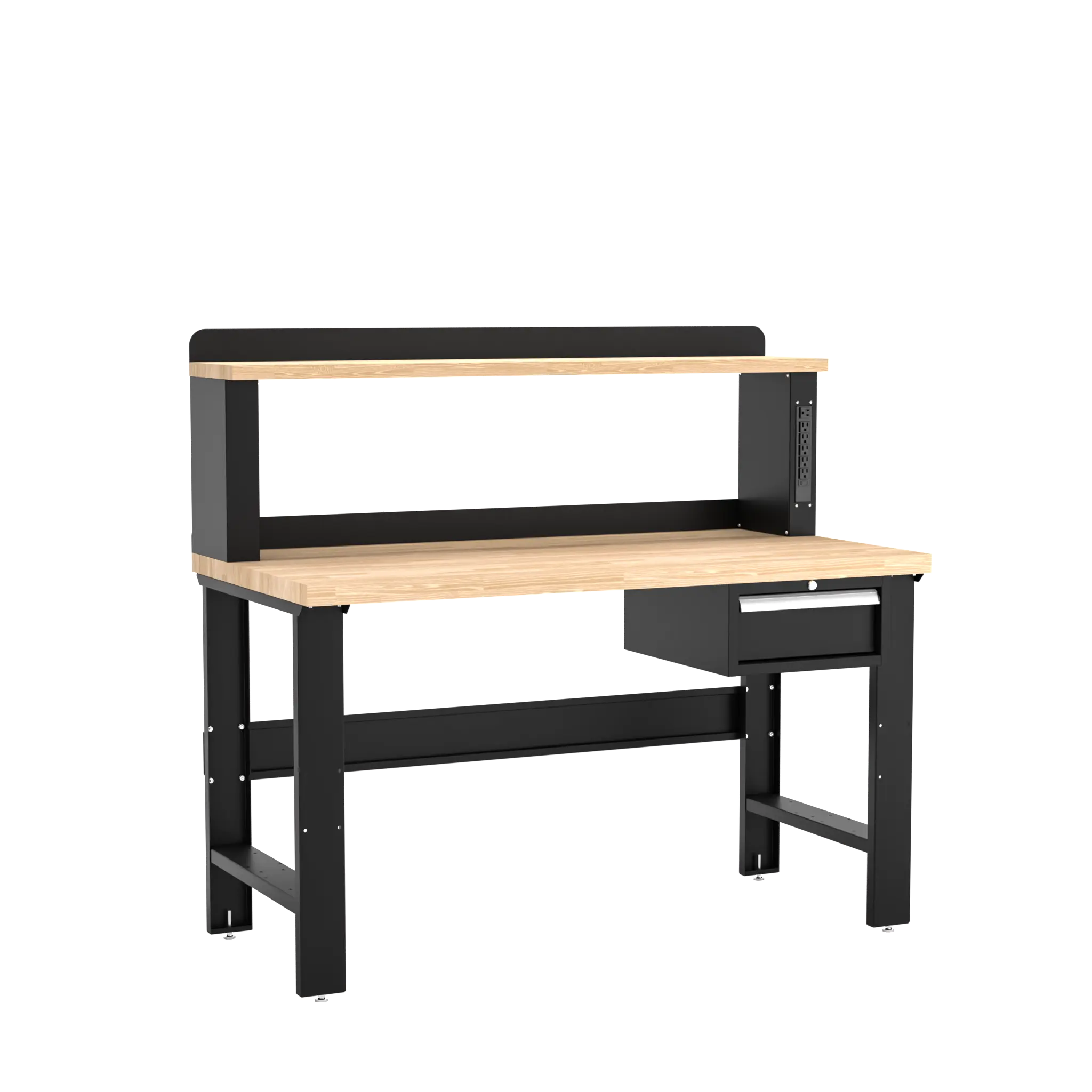 Champion Tool 12 Power Riser Single Drawer Workbench, 60 W x 35-1/4 H x 30 D in - CM WB102-B6030 Champion Tool Storage
