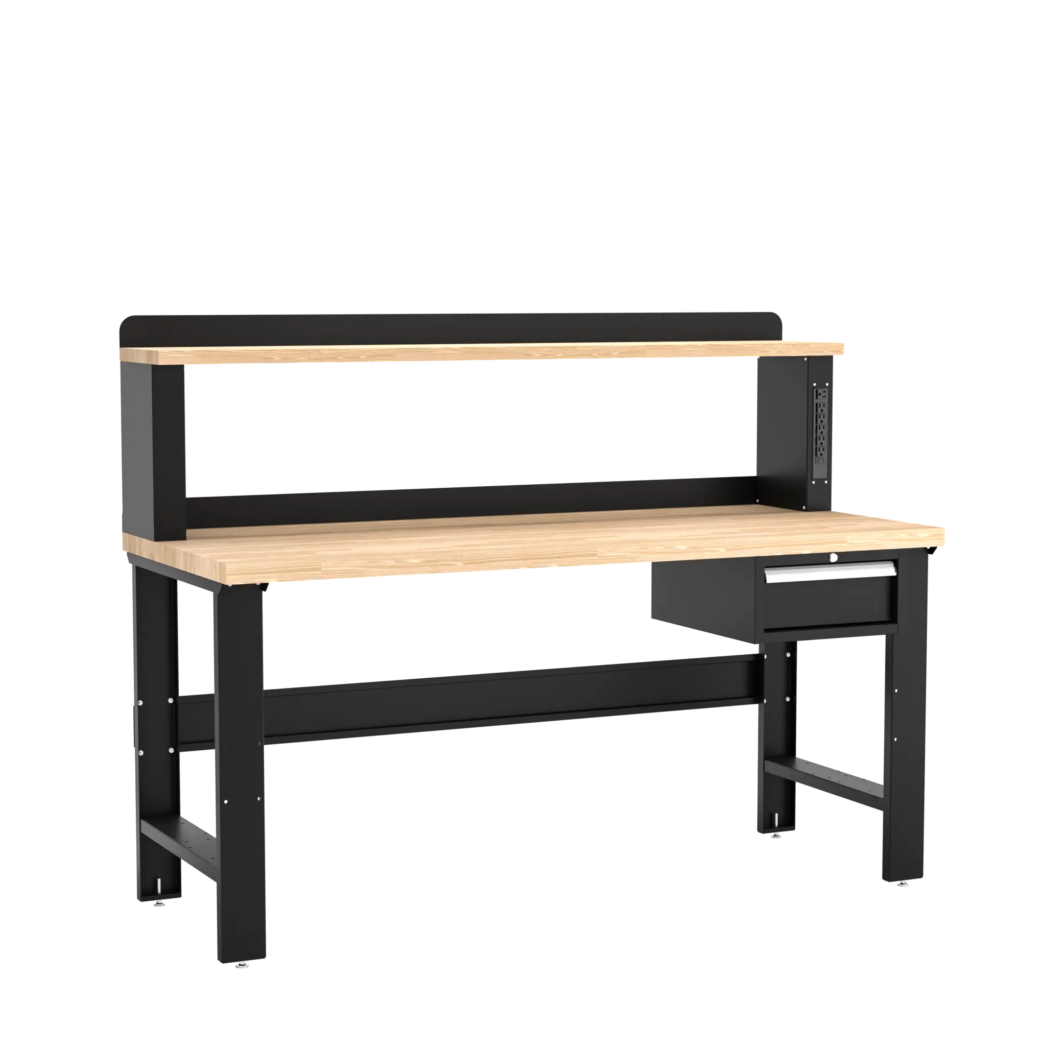 Champion Tool 12 Power Riser Single Drawer Workbench, 72 W x 35-1/4 H x 30 D in - CM WB102-B7230 Champion Tool Storage