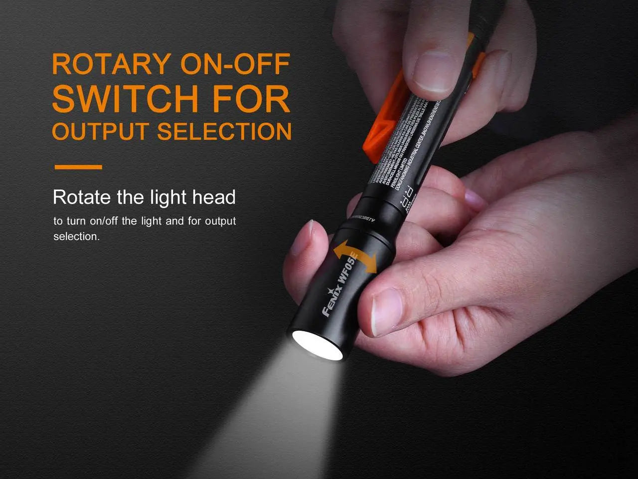 Fenix 85 Lumen AAA Intrinsically Safe Flashlight - F FX-WF05E Fenix