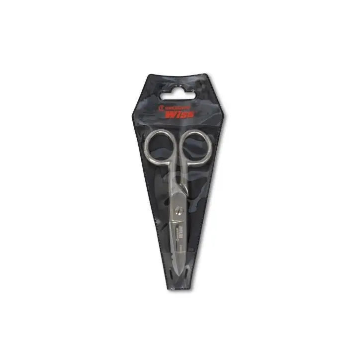 WISS Carded Electrician Scissor with Serrated Bottom Blade, 5 in - GW 175E5V WISS