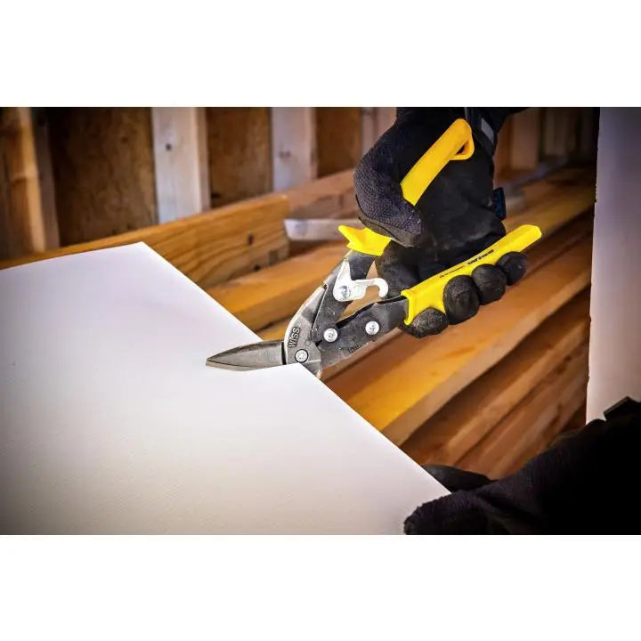 WISS Offset Straight Aviation Snip, 9-4/5 in - GW M8OS WISS