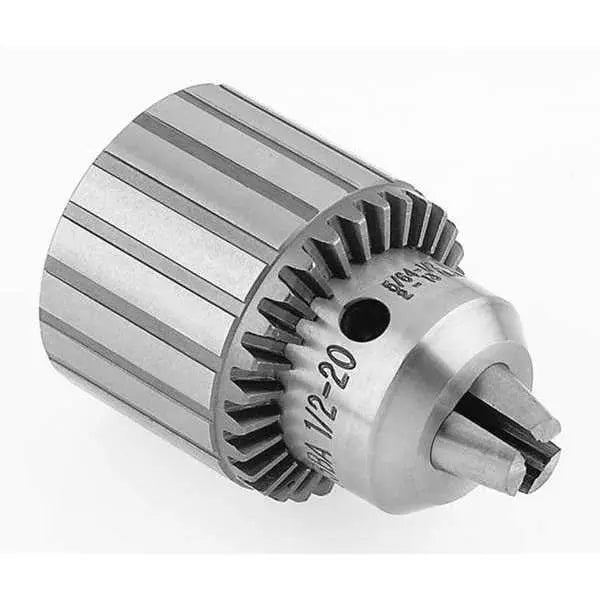 Jacobs Chuck Jacobs 33BA-3/8 in Plain Bearing Medium Duty Keyed Chuck, 1/2 in - GW JCM6283 Chuck Jacobs Chuck