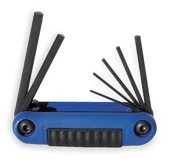 Eklind Set of 6 Ergo Fold-Up Ball Hexagon Key with Handle - EK 25169 Hexagon Key Fold-Up Set Eklind