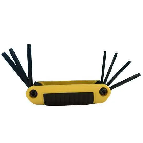 Eklind Set of 7 Fold-Up Torx Key - EK 25575 Torx Key Fold-Up Set Eklind
