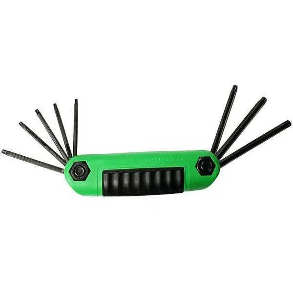 Eklind Set of 8 Fold-Up Torx Key - EK 25580 Torx Key Fold-Up Set Eklind