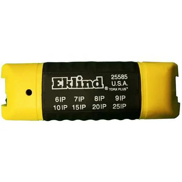 Eklind Set of 8 Short Torx Plus Ergo-Fold Key - EK 25585 Torx Plus Ergo-Fold Key Set Eklind