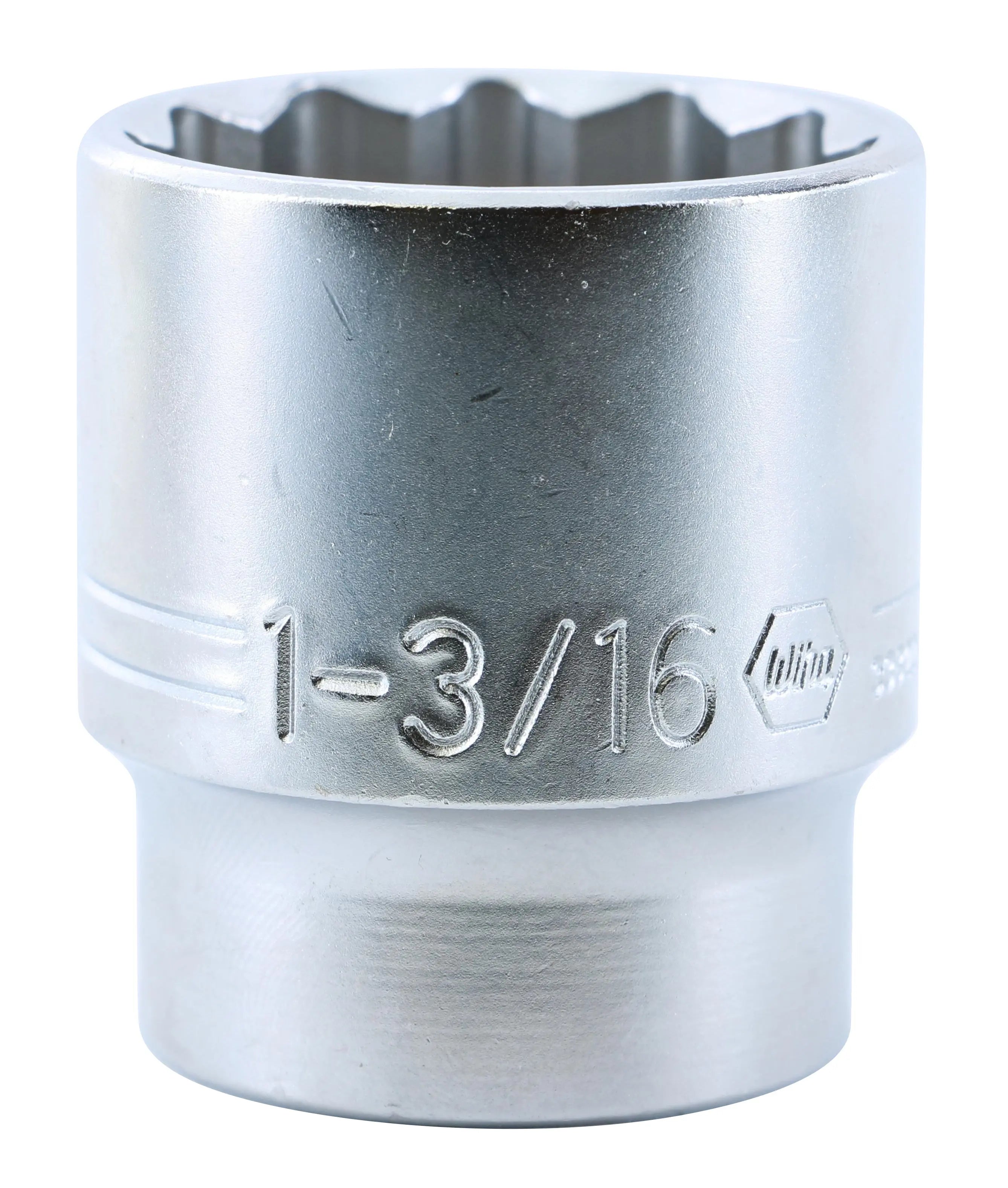 Wiha 33822, 1/2" Dr. Deep Socket, 12 Point, 1-3/16" Wiha