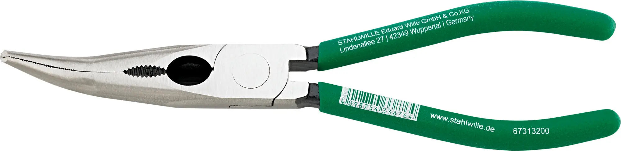 Stahlwille Polished Telephone Plier, Length 200mm, 63 x 5mm - ST 67313200 Stahlwille