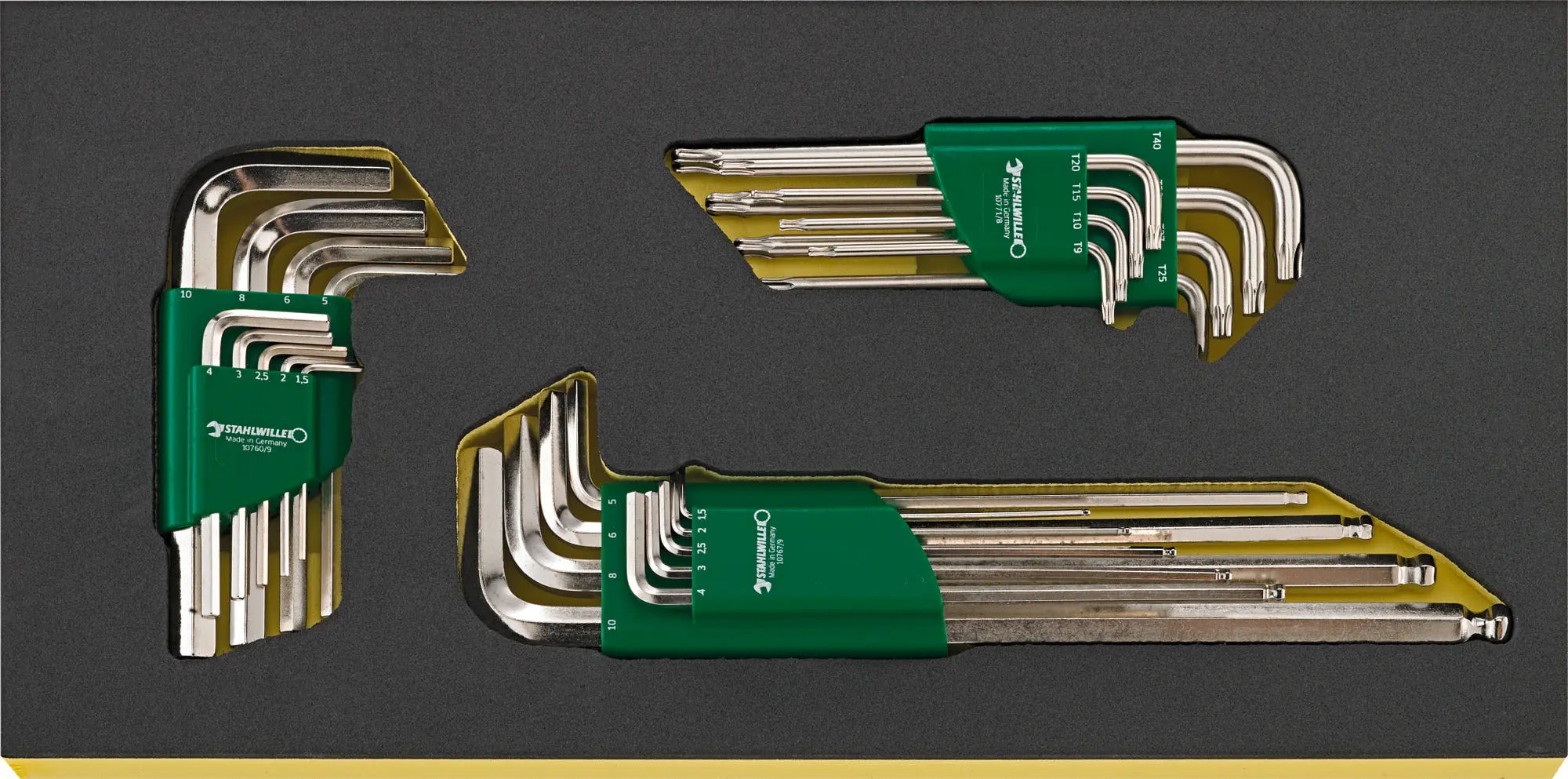 Stahlwille Set of 26 Offset Screwdriver with TCS Insert - ST 96838788 Stahlwille