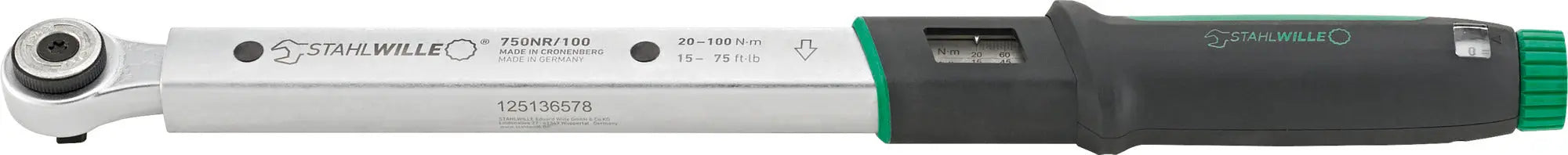 Stahlwille Torque Wrench, 0.25 N.m - ST 50021003 Stahlwille