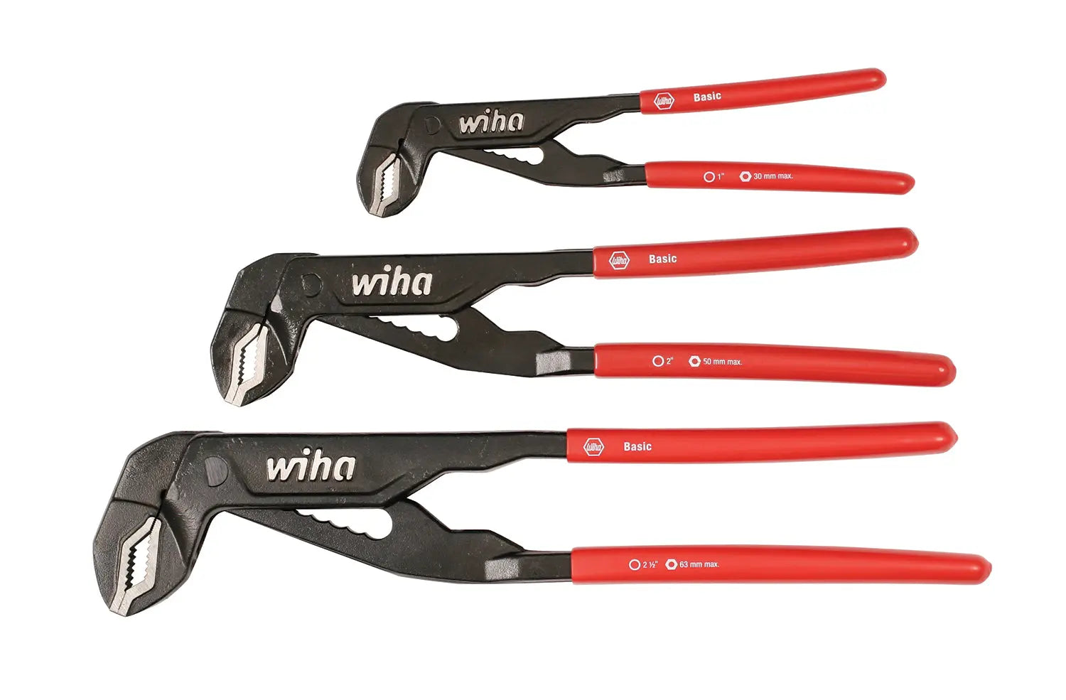 Wiha 32670, Soft Grip Adjustable Pliers Box Type Set Wiha