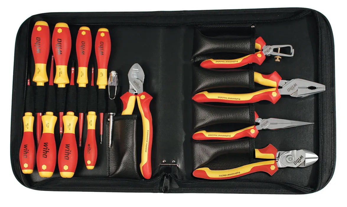 Wiha 32869, Insulated Pliers/SlimLine 14 Pc. Set Wiha