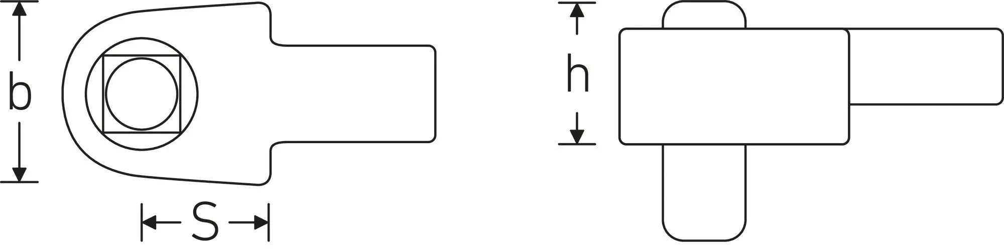 Stahlwille Calibrating Square Drive Insert Tool, Size 20 - ST 58243020 Stahlwille