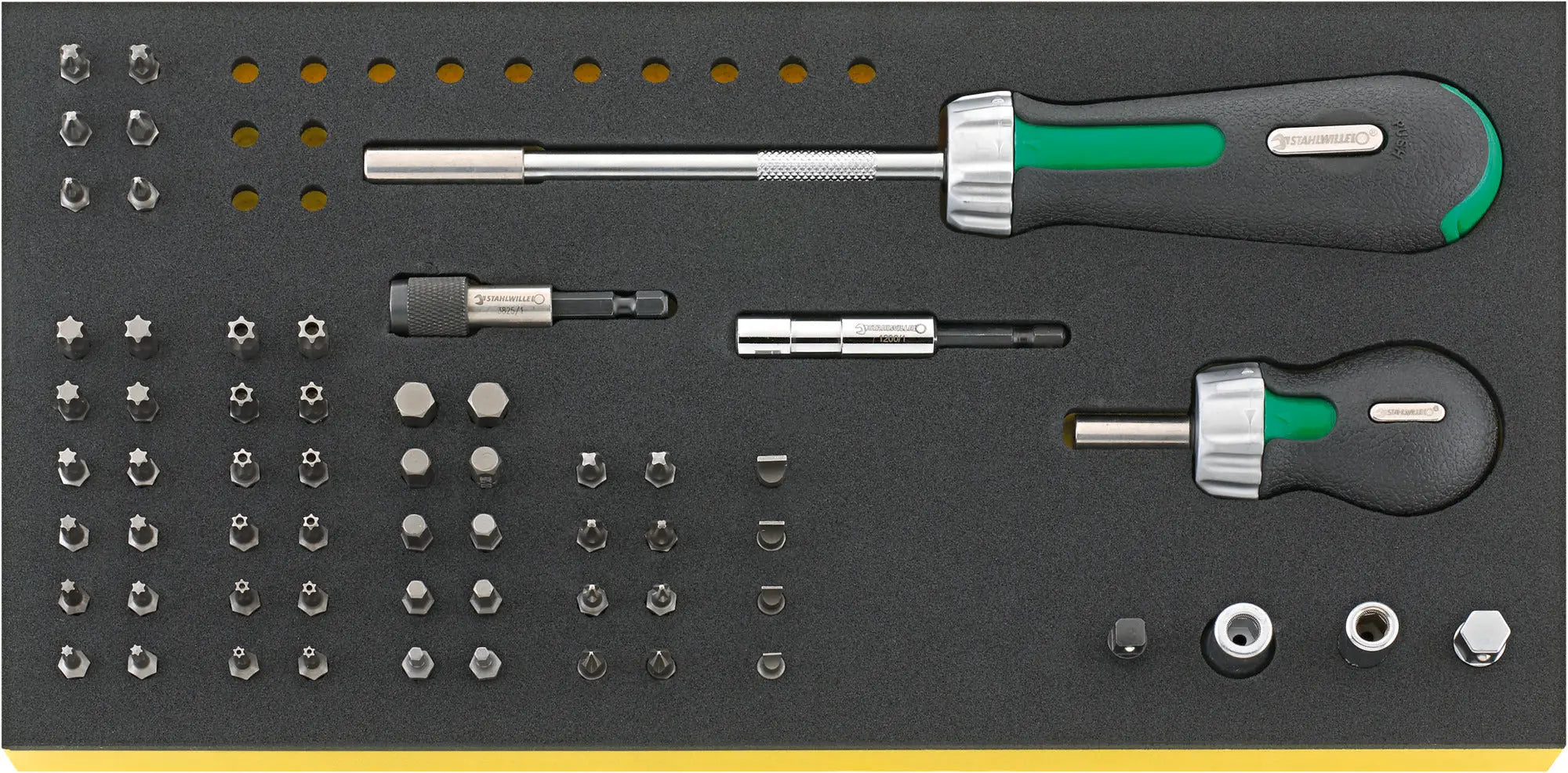 Stahlwille Set of 60 Tools with TCS Inlay - ST 96838773 Stahlwille