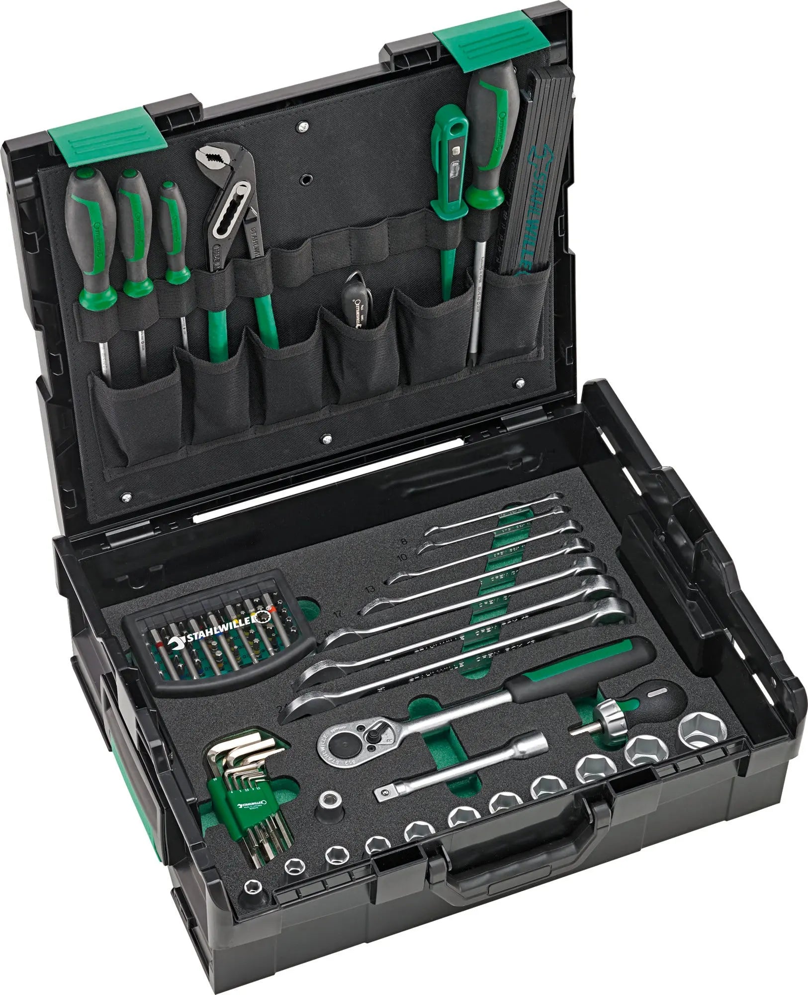 Stahlwille Set of 95 Basic Assortment Tools with L-BOXX - ST 97830700 Stahlwille