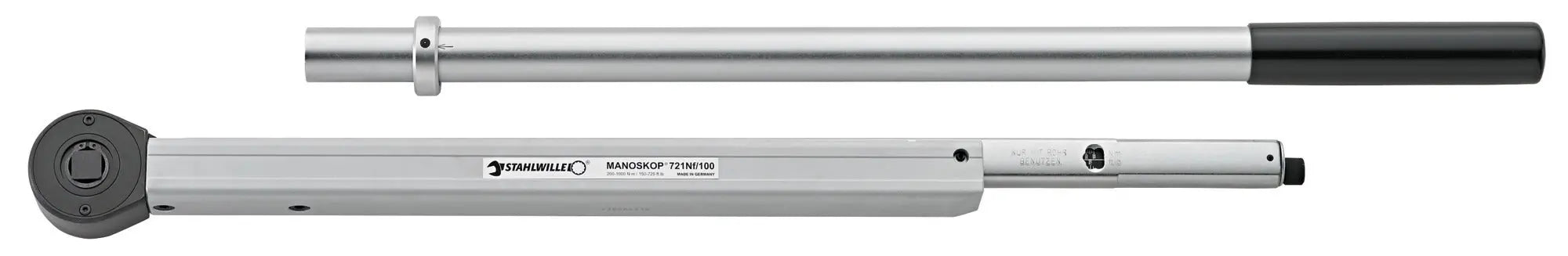 Stahlwille MANOSKOP Standard Torque Wrench with Fixed Ratchet, Size 100 - ST 96502001 Stahlwille