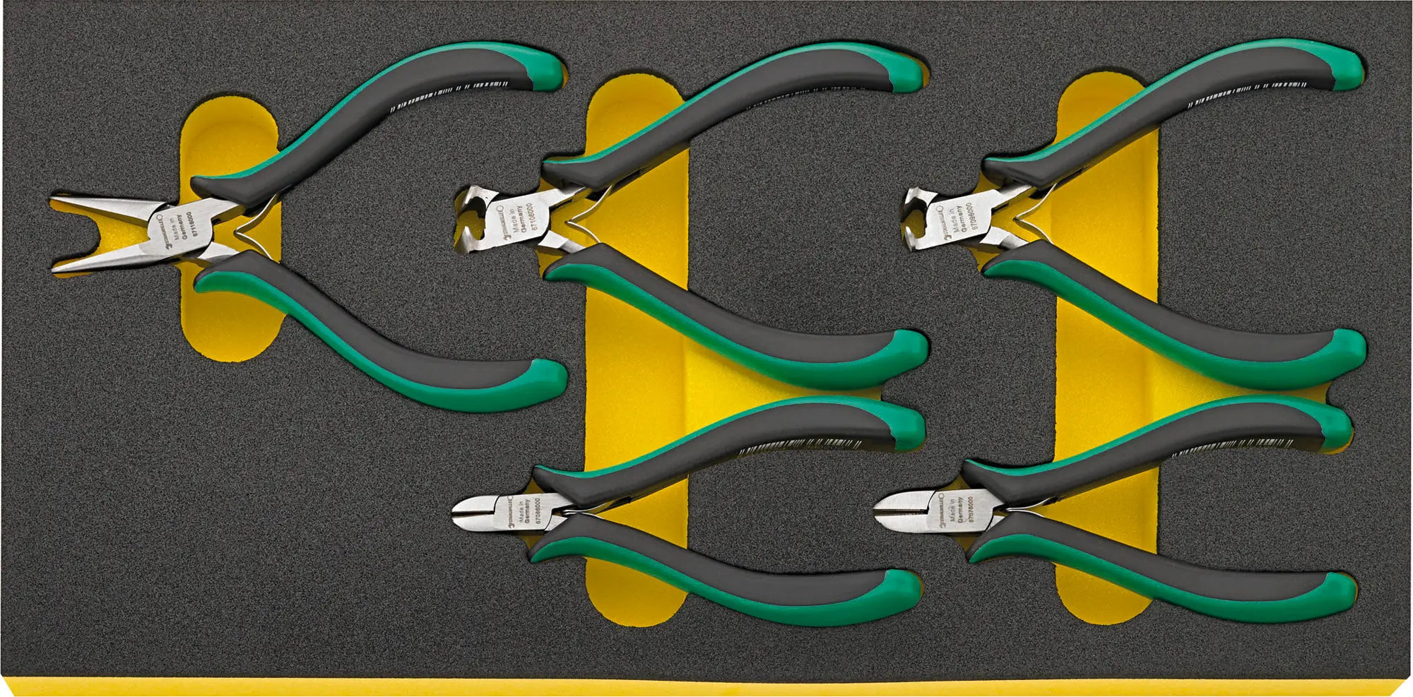 Stahlwille Set of 5 Electronics Pliers - ST 96838798 Stahlwille