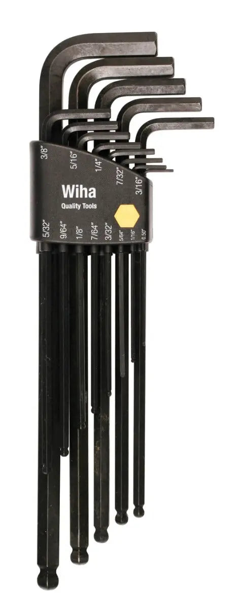 Wiha 36991, Ball End Hex Long Arm L-Key 13 Pc. Set Wiha