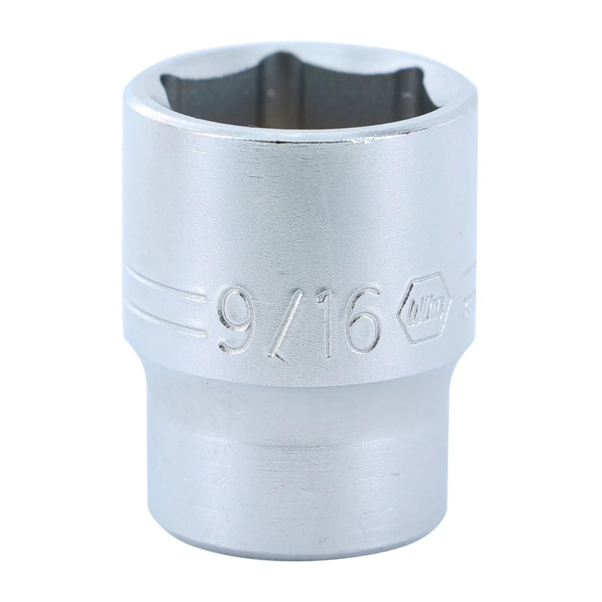 Wiha 33340, 1/4" Dr. Deep Socket Inch, 6 Pt, 9/16" Wiha
