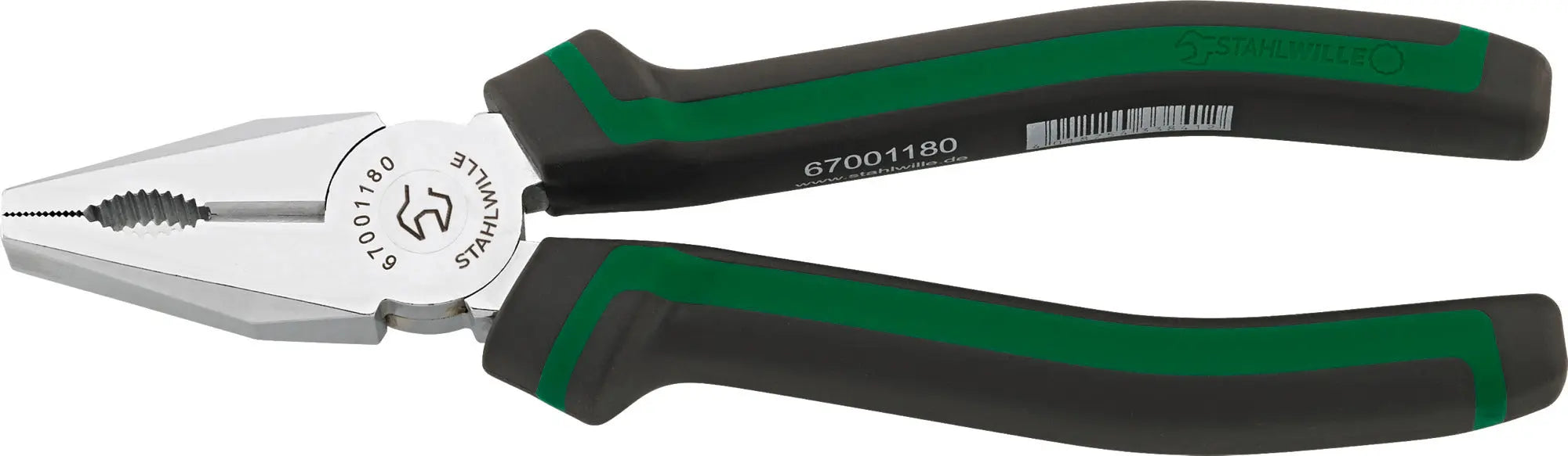 Stahlwille Chrome Plated Combination Plier, Length 180mm - ST 67001180 Stahlwille