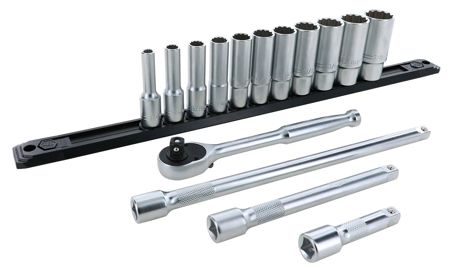Wiha 33792, 3/8" Dr. 15 Pc. Deep Inch Socket Set Wiha