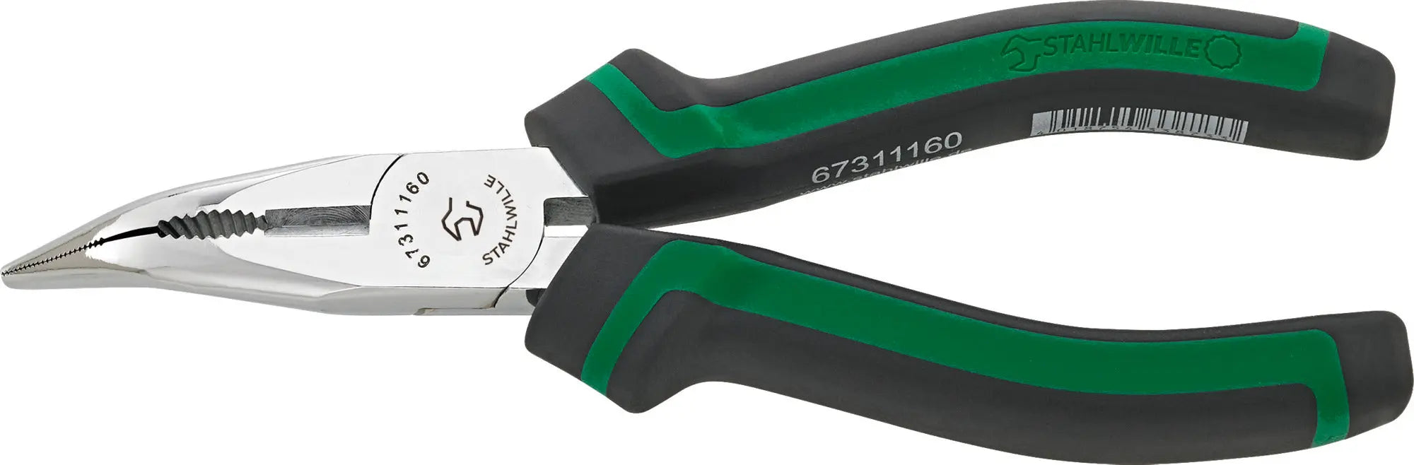 Stahlwille Chrome Plated Telephone Plier, Length 160mm, 54 x 30mm - ST 67311160 Stahlwille