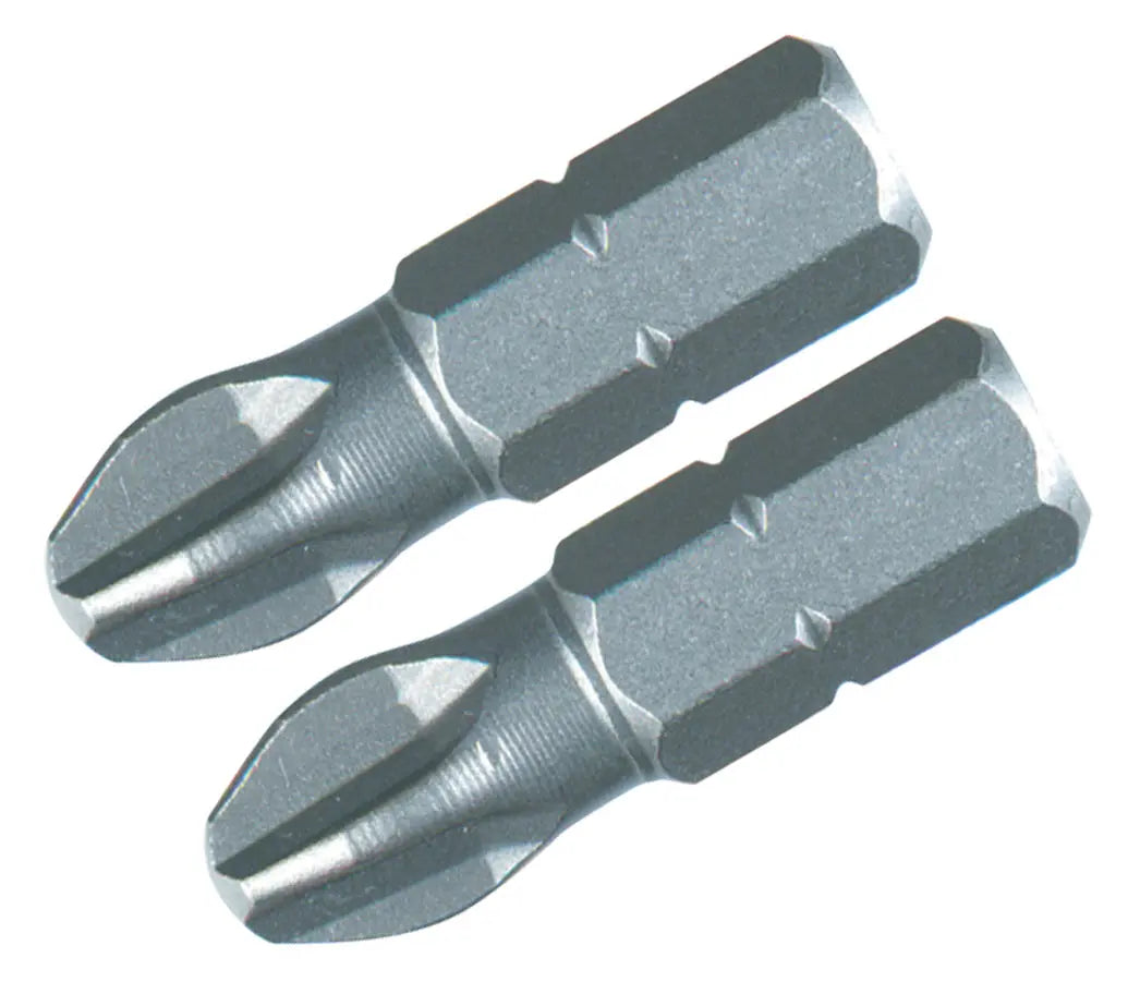 Wiha 71152, Phillips Insert Bit #2 x 25mm 2 Pk Wiha